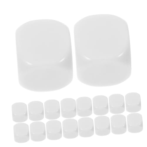 SUPVOX 50 Stück Blankowürfel Miniaturwürfel Standard Spielwürfel Blanko Tischwürfel Standard Gaming Würfel Rollenspiel Großmengenwürfel Brettspiel Zubehör Würfel Großmengenspiel SUPVOX 50 Stück Blankowürfel Miniaturwürfel Standard Spielwürfel Blanko Tischwürfel Standard Gaming Würfel Rollenspiel Großmengenwürfel Brettspiel Zubehör Würfel Großmengenspiel von Supvox