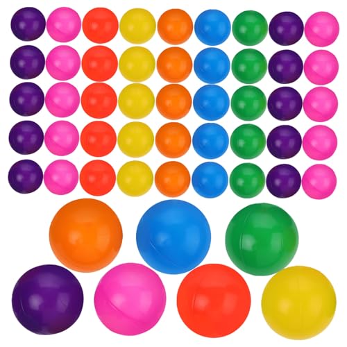 SUPVOX 50 Stück Bunte Plastik Bälle für Spielplatz Ozeanbälle für Pools und Spielhäuser Weiche und Sichere Spielbälle für Junge Mädchen und Kleinkinder Netzbeutel SUPVOX 50 Stück Bunte Plastik Bälle für Spielplatz Ozeanbälle für Pools und Spielhäuser Weiche und Sichere Spielbälle für Junge Mädchen und Kleinkinder Netzbeutel von Supvox