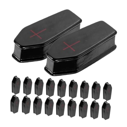 SUPVOX 50 Stück Mini Coffin Set aus Robustem Resin Miniatur Halloween Sarg und Grabstein Dekorationen für Micro Landschaft Puppenhaus Accessoires Gruselige Party Deko für Festlichkeiten SUPVOX 50 Stück Mini Coffin Set aus Robustem Resin Miniatur Halloween Sarg und Grabstein Dekorationen für Micro Landschaft Puppenhaus Accessoires Gruselige Party Deko für Festlichkeiten von Supvox