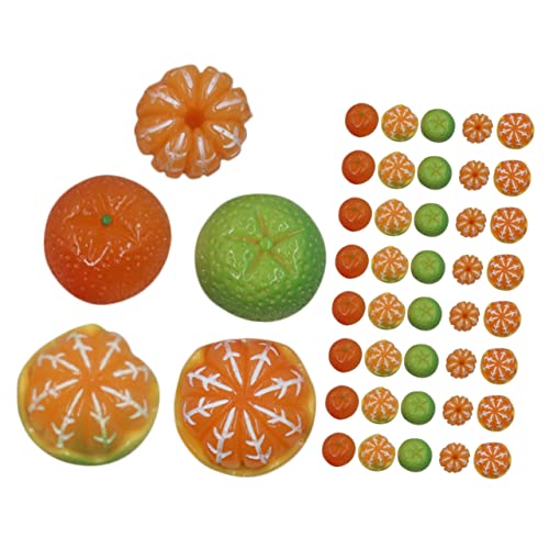 SUPVOX 50 Stück Miniatur Orangen Anhänger Realistische Resin Früchte für Schmuckherstellung DIY Armband Halskette Ohrring Bastelzubehör Lebensechte Puppenhaus Dekoration Buntes Mix SUPVOX 50 Stück Miniatur Orangen Anhänger Realistische Resin Früchte für Schmuckherstellung DIY Armband Halskette Ohrring Bastelzubehör Lebensechte Puppenhaus Dekoration Buntes Mix von Supvox