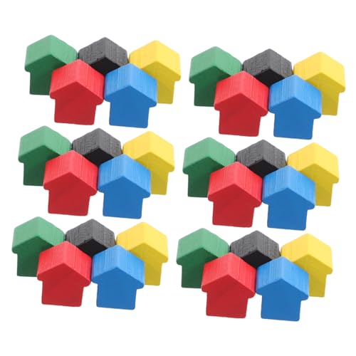SUPVOX 50 Stück Spiel Schach Spielhäuser Mini-Schachbrett Zubehör Für Brettspiele Spielmarken Holz SUPVOX 50 Stück Spiel Schach Spielhäuser Mini-Schachbrett Zubehör Für Brettspiele Spielmarken Holz von Supvox