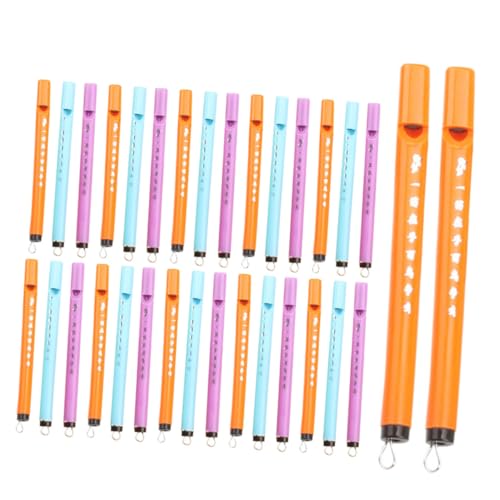 Supvox 50 Stück Teiliges Mini Vogelpfeifen Kreatives Flötenspielzeug Sicherer Glatter Vogelrufpfeife mit Klarem Pädagogisch für Musikunterricht und Geburtstage Zufällige Zufällige Farbe von Supvox