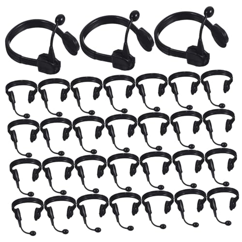 SUPVOX 50 Stück Teiliges Miniatur Puppen Headset Kreatives DIY Mikrofon Zubehör Robustes Design für Puppenhaus Dekoration und Rollenspiele Kompakt und Modisch Schwarz SUPVOX 50 Stück Teiliges Miniatur Puppen Headset Kreatives DIY Mikrofon Zubehör Robustes Design für Puppenhaus Dekoration und Rollenspiele Kompakt und Modisch Schwarz von Supvox