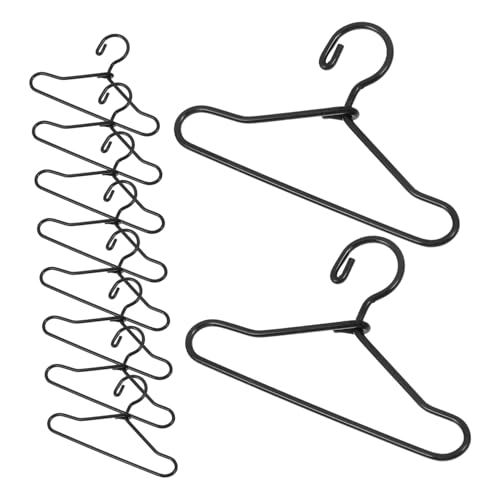 SUPVOX 55 Stück Teiliges Mini Metall Puppen kleiderbügel Schwarz Kleine Kleiderbügel für Puppenkleidung Praktische Mini Garderobe Organizer für Puppenschrank und Dekoration SUPVOX 55 Stück Teiliges Mini Metall Puppen kleiderbügel Schwarz Kleine Kleiderbügel für Puppenkleidung Praktische Mini Garderobe Organizer für Puppenschrank und Dekoration von Supvox