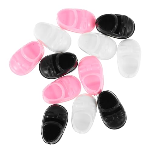SUPVOX 6 Paare Mini Puppenschuhe Flache Schuhe für Kleine Puppen Charmante Miniatur Dekorative Dollhouse Accessoires Stilvolle Mädchen Puppenzubehör in SUPVOX 6 Paare Mini Puppenschuhe Flache Schuhe für Kleine Puppen Charmante Miniatur Dekorative Dollhouse Accessoires Stilvolle Mädchen Puppenzubehör in von Supvox