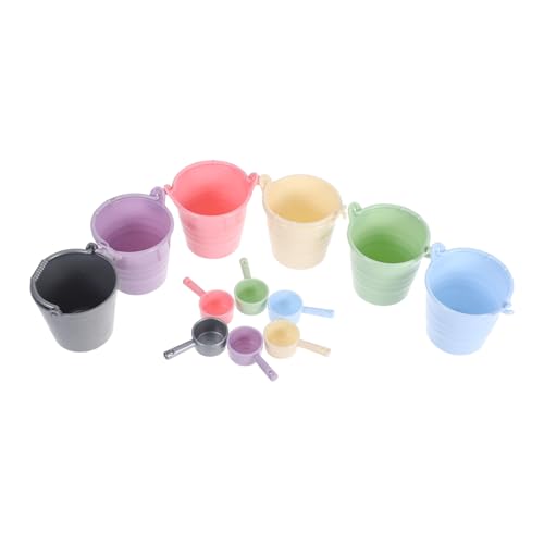 SUPVOX 6 Sätze Miniatur -Eimerspielzeug Mini Eimer Sandspielzeug Kleiner Eimer Strand Eimer Farbige Eimer Mini -Reinigungsmittel Strandeimer Puppenhaus-Eimer Plastik SUPVOX 6 Sätze Miniatur -Eimerspielzeug Mini Eimer Sandspielzeug Kleiner Eimer Strand Eimer Farbige Eimer Mini -Reinigungsmittel Strandeimer Puppenhaus-Eimer Plastik von Supvox