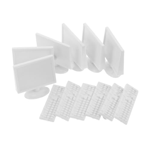 Supvox 6sätze Miniatur Desktop Computer Für Puppenhaus Realistische Möbelaccessoires Mit Keyboard Teiliges Zubehör Für Kreative Sandtisch-Gestaltung Für Dekoration Und Rollenspiele Supvox 6sätze Miniatur Desktop Computer Für Puppenhaus Realistische Möbelaccessoires Mit Keyboard Teiliges Zubehör Für Kreative Sandtisch-Gestaltung Für Dekoration Und Rollenspiele von Supvox