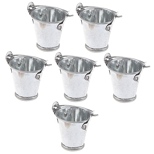 SUPVOX 6 Stück Eimer Teilig Dekorative Gartenbehälter Wasserfass Modell für Puppenhaus und DIY Projekte Fördert Kreativität und Vorstellungskraft SUPVOX 6 Stück Eimer Teilig Dekorative Gartenbehälter Wasserfass Modell für Puppenhaus und DIY Projekte Fördert Kreativität und Vorstellungskraft von Supvox