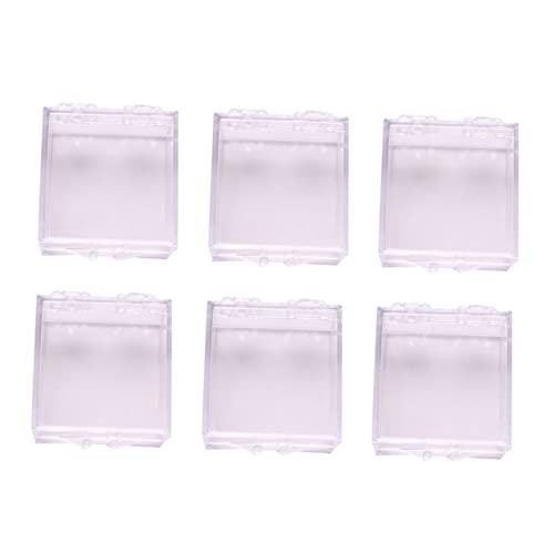 SUPVOX 6 Stück Mini -Anzeigebox mit Minis Puppenhauszubehör Miniaturhalter Mini-Aufbewahrungsbehälter kleine Behälter Mini-Küchenzubehör Mini-Zubehör Mini-Vorräte Plastik Transparent SUPVOX 6 Stück Mini -Anzeigebox mit Minis Puppenhauszubehör Miniaturhalter Mini-Aufbewahrungsbehälter kleine Behälter Mini-Küchenzubehör Mini-Zubehör Mini-Vorräte Plastik Transparent von Supvox