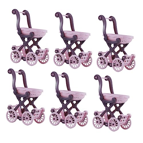 SUPVOX 6 Stück Mini Einkaufswagen für Puppen Niedliches Modell für Miniaturhaus Dekoration für Puppenhaus Zufällige Farbe Zufällige Farbe SUPVOX 6 Stück Mini Einkaufswagen für Puppen Niedliches Modell für Miniaturhaus Dekoration für Puppenhaus Zufällige Farbe Zufällige Farbe von Supvox