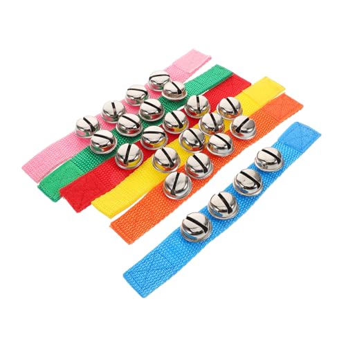 SUPVOX 6 Stück Musikalisches Handgelenk Glockenarmband für Teiliges Bunten Farben Tanz Musikbildung und Sensorische Aktivitäten Sicheres Material SUPVOX 6 Stück Musikalisches Handgelenk Glockenarmband für Teiliges Bunten Farben Tanz Musikbildung und Sensorische Aktivitäten Sicheres Material von Supvox