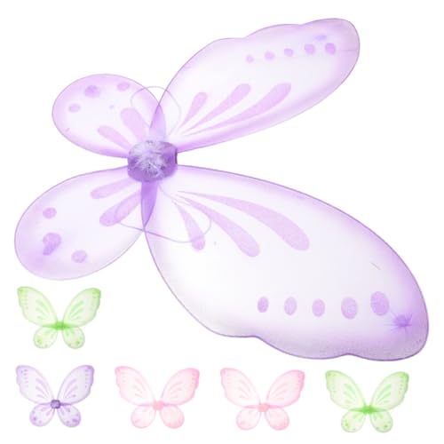 SUPVOX 6 Stück Schminkflügel Kleid Schmetterling Fee Kostüm Mädchen Für Party Flügel Party Flügel Requisite Kleine Flügel Cosplay Flügel Flügel Cosplay Foto Requisiten Nylon SUPVOX 6 Stück Schminkflügel Kleid Schmetterling Fee Kostüm Mädchen Für Party Flügel Party Flügel Requisite Kleine Flügel Cosplay Flügel Flügel Cosplay Foto Requisiten Nylon von Supvox