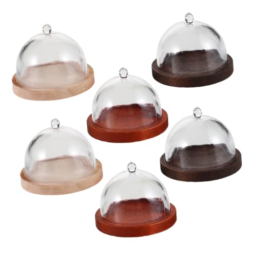 SUPVOX 6 Stück Simulationskuchenabdeckung Miniaturpuppenhaus Küche Puppenhaus-Kuchenkuppel Küchenzubehör für Puppenstuben Mini-Tortenständer Miniatur-Kuchenkuppel Mini-Kuchenblech Holz SUPVOX 6 Stück Simulationskuchenabdeckung Miniaturpuppenhaus Küche Puppenhaus-Kuchenkuppel Küchenzubehör für Puppenstuben Mini-Tortenständer Miniatur-Kuchenkuppel Mini-Kuchenblech Holz von Supvox