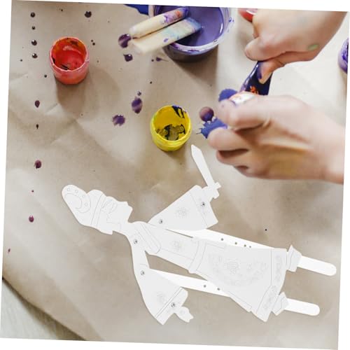 SUPVOX 6 Stück Teiliges DIY Schattenpuppen Bastelset für Handgefertigt Farbige Materialien Chinesisches Puppentheater Kreativität und Praktischer Geschicklichkeit SUPVOX 6 Stück Teiliges DIY Schattenpuppen Bastelset für Handgefertigt Farbige Materialien Chinesisches Puppentheater Kreativität und Praktischer Geschicklichkeit von Supvox
