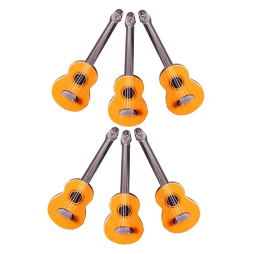 SUPVOX 6 Stück Teiliges Gitarren Modellset für Puppenhäuser Klassische und Elektrische Gitarren Dekoration für Musikliebhaber und Miniaturmöbel für Sammlungen und Puppenhauszubehör SUPVOX 6 Stück Teiliges Gitarren Modellset für Puppenhäuser Klassische und Elektrische Gitarren Dekoration für Musikliebhaber und Miniaturmöbel für Sammlungen und Puppenhauszubehör von Supvox