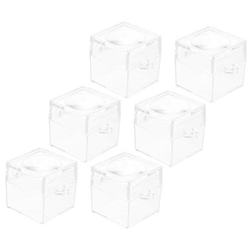 SUPVOX 6 Stück Teiliges Insektenbeobachtungsset mit Eingebauter Lupe Tragbare Transparente Beobachtungsboxen für Praktisches Design mit Trageloch für Outdoor entdeckungen und SUPVOX 6 Stück Teiliges Insektenbeobachtungsset mit Eingebauter Lupe Tragbare Transparente Beobachtungsboxen für Praktisches Design mit Trageloch für Outdoor entdeckungen und von Supvox