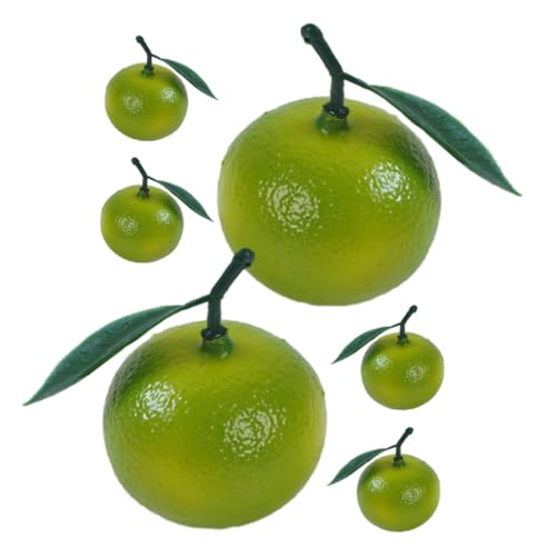 SUPVOX 6 Stück Teiliges Künstliche Kleine Orangen mit Blättern Realistische Fruchtmodelle Vielseitige Deko für Obstladen Fotorequisiten Tisch und Fruchtkorbdekoration SUPVOX 6 Stück Teiliges Künstliche Kleine Orangen mit Blättern Realistische Fruchtmodelle Vielseitige Deko für Obstladen Fotorequisiten Tisch und Fruchtkorbdekoration von Supvox