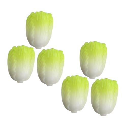 SUPVOX 6 Stück Teiliges Miniatur Chinesisches Mini Künstlicher Chinakohl Miniatur Gemüse Puppenhaus Dekoration Vielseitige Mini Gemüsemodelle für Basteln und Fotografie SUPVOX 6 Stück Teiliges Miniatur Chinesisches Mini Künstlicher Chinakohl Miniatur Gemüse Puppenhaus Dekoration Vielseitige Mini Gemüsemodelle für Basteln und Fotografie von Supvox