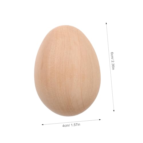 SUPVOX 6 Stück Teiliges Naturbelassene Holzeier zum Bemalen Realistische Künstliche Dekoeier für Osterdeko DIY holzhandwerk Glatte Oberfläche Robustes Material für Kreative SUPVOX 6 Stück Teiliges Naturbelassene Holzeier zum Bemalen Realistische Künstliche Dekoeier für Osterdeko DIY holzhandwerk Glatte Oberfläche Robustes Material für Kreative von Supvox