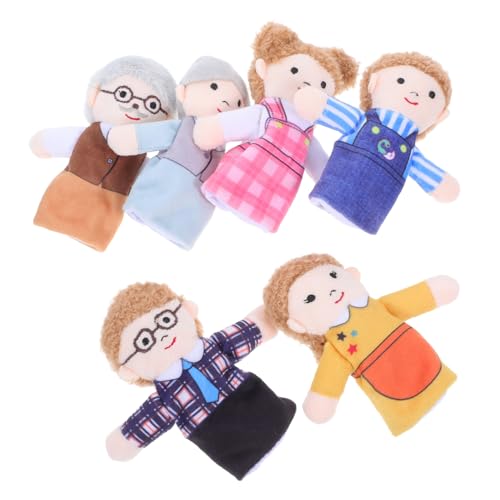 SUPVOX 6 Stück Teiliges Plüsch Familie Weiche Bequeme Handpuppen für Theater Schulunterricht und Kreatives Geschichtenerzählen Fördert Sprachentwicklung und Familieninteraktion SUPVOX 6 Stück Teiliges Plüsch Familie Weiche Bequeme Handpuppen für Theater Schulunterricht und Kreatives Geschichtenerzählen Fördert Sprachentwicklung und Familieninteraktion von Supvox