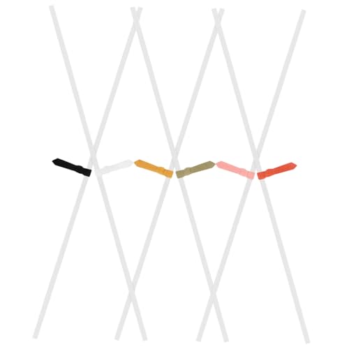 SUPVOX 6 Stück Teiliges Puppenfliegen Bjd Stil Halstücher für Puppenkleidung Vielseitig Sicher Langlebig für Babypuppen und Puppenzubehör von Supvox