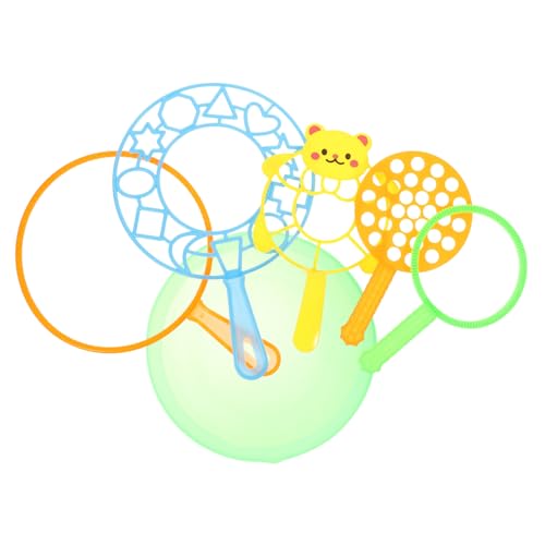 SUPVOX 6 Stück Teiliges Seifenblasen mit Lustigen Cartoon Motiven Handliche Bubble Sticks aus Sicherem Material Tragbar für Outdoor Spaß für Kindergeburtstag Sommer und Zufällige Farbe SUPVOX 6 Stück Teiliges Seifenblasen mit Lustigen Cartoon Motiven Handliche Bubble Sticks aus Sicherem Material Tragbar für Outdoor Spaß für Kindergeburtstag Sommer und Zufällige Farbe von Supvox