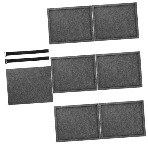 SUPVOX 6 Stück Teiliges Stapelbares Filz Puzzle sortierbrett mit Großer Kapazität Tragbarer Organizer für Puzzleteile und Bausteine Langlebiges Leicht zu Reinigendes Puzzle tablett für von Supvox