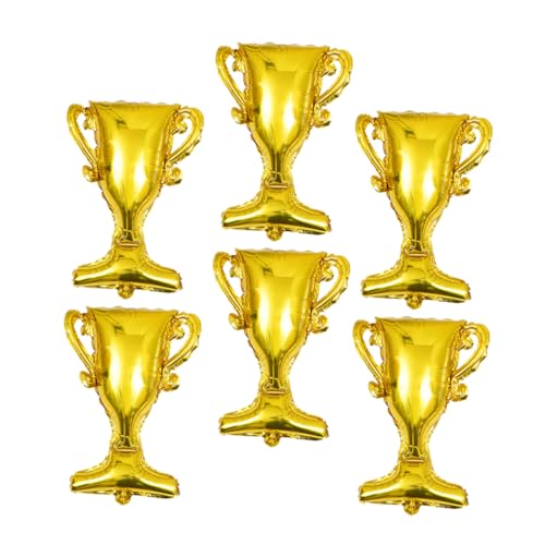 SUPVOX 6 Stück Trophäenballons Abschlussfeier Dekoration Abschlussdekorationen Ballons Goldfolienballons Glückwunsch Abschlussdekorationen Abschlussdekorationen Aufblasbare SUPVOX 6 Stück Trophäenballons Abschlussfeier Dekoration Abschlussdekorationen Ballons Goldfolienballons Glückwunsch Abschlussdekorationen Abschlussdekorationen Aufblasbare von Supvox