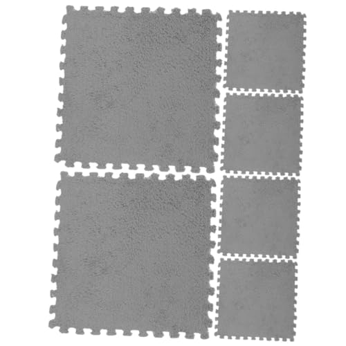 SUPVOX 6 Stück Weiche Eva Puzzlematte Teiliges Spielmatte Krabbelmatte rutschfest Haus Bodenpolster für Training und Wohnzimmer von Supvox