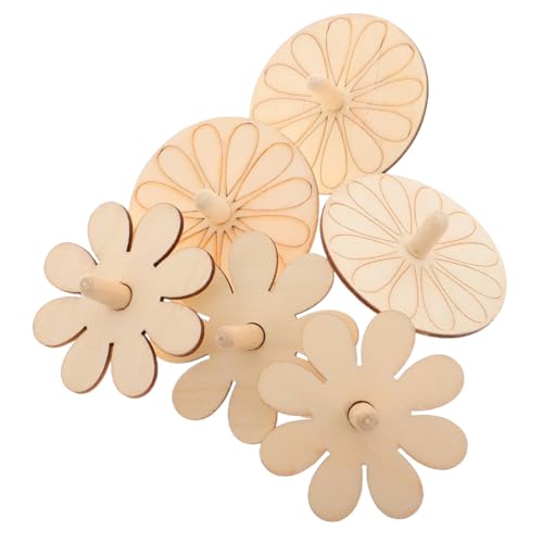 SUPVOX 6 Stück Weiße Holzplatte unfertige Holzplatten unfertige Kreisel unlackierte Holzplatten handgefertigte Kreisel Rotierendes Gyroskop- aus Holz hölzern Beige SUPVOX 6 Stück Weiße Holzplatte unfertige Holzplatten unfertige Kreisel unlackierte Holzplatten handgefertigte Kreisel Rotierendes Gyroskop- aus Holz hölzern Beige von Supvox