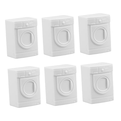 Supvox 6stücke Teiliges Miniatur Waschmaschine Modell Für Puppenhaus Realistische Mini Haushaltsgeräte Für Kreative Spielzimmergestaltung Und Sammelobjekte Supvox 6stücke Teiliges Miniatur Waschmaschine Modell Für Puppenhaus Realistische Mini Haushaltsgeräte Für Kreative Spielzimmergestaltung Und Sammelobjekte von Supvox