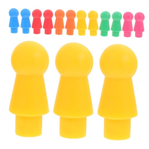 SUPVOX 60 Stück Teiliges Schachfiguren aus Kunststoff Spielsteine für Fliegende Schach Stabil und Langlebig für Anfänger und Partys Sanfte Oberfläche ohne Grat SUPVOX 60 Stück Teiliges Schachfiguren aus Kunststoff Spielsteine für Fliegende Schach Stabil und Langlebig für Anfänger und Partys Sanfte Oberfläche ohne Grat von Supvox