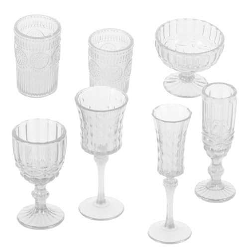 SUPVOX 7 Stück Cup Teiliges Realistisches Wasserbecher Modell für Mini Häuser und DIY Dekoration aus Hochwertigem für Kreative Bastelprojekte und Miniaturwelt SUPVOX 7 Stück Cup Teiliges Realistisches Wasserbecher Modell für Mini Häuser und DIY Dekoration aus Hochwertigem für Kreative Bastelprojekte und Miniaturwelt von Supvox