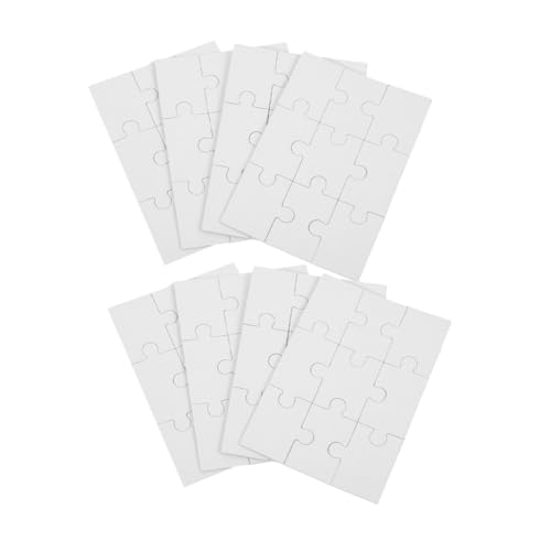 SUPVOX 8 Blatt Teiliges Blanko Holz Puzzle Sublimationsrohlinge DIY Transfer Puzzles für Familienfeiern Kreative Bastelarbeit Malspaß SUPVOX 8 Blatt Teiliges Blanko Holz Puzzle Sublimationsrohlinge DIY Transfer Puzzles für Familienfeiern Kreative Bastelarbeit Malspaß von Supvox