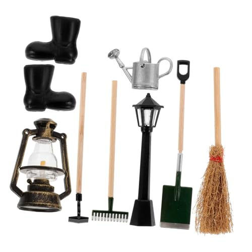 SUPVOX 8 Stück Maßstab Metallschaufel Rechen Harke Miniatur Puppenhaus Garten Zubehör Detaillierte Gartengeräte für Puppenhaus Dekoration SUPVOX 8 Stück Maßstab Metallschaufel Rechen Harke Miniatur Puppenhaus Garten Zubehör Detaillierte Gartengeräte für Puppenhaus Dekoration von Supvox