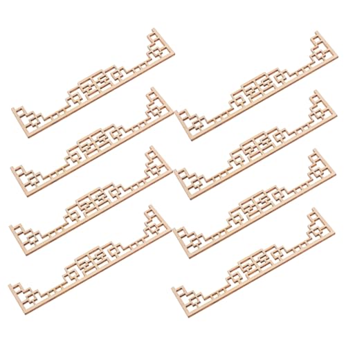 SUPVOX 8 Stück Teiliges Miniatur Chinesischer Holz Bildschirme Dekorative Kleine Raumteiler für Puppenhäuser Naturbelassene Holzmodelle Kompatibel mit Sandtisch Dioramen DIY zum Bemalen SUPVOX 8 Stück Teiliges Miniatur Chinesischer Holz Bildschirme Dekorative Kleine Raumteiler für Puppenhäuser Naturbelassene Holzmodelle Kompatibel mit Sandtisch Dioramen DIY zum Bemalen von Supvox