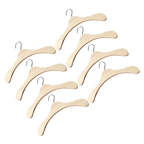 SUPVOX 8 Stück Teiliges Miniatur Puppenkleiderbügel aus Platzsparend und Praktisch für Puppenhaus zur Organisation Empfindlicher Puppenkleidung Vermeidung von Falten SUPVOX 8 Stück Teiliges Miniatur Puppenkleiderbügel aus Platzsparend und Praktisch für Puppenhaus zur Organisation Empfindlicher Puppenkleidung Vermeidung von Falten von Supvox