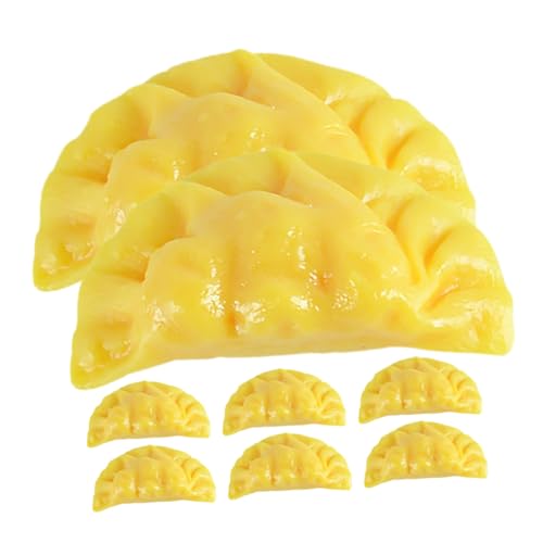 SUPVOX 8 Stück Teiliges PVC Dumpling Modell Realistische Fake Dekoration für Küche Party Schaufenster Geeignet Realistisches Simulation Essen Kunstlebensmittel SUPVOX 8 Stück Teiliges PVC Dumpling Modell Realistische Fake Dekoration für Küche Party Schaufenster Geeignet Realistisches Simulation Essen Kunstlebensmittel von Supvox