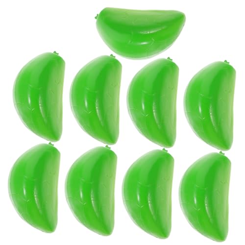 SUPVOX 9 Stück Teiliges Künstliche Grüne Knoblauchflocken Realistische Gemüse Modelle Vielseitige Fotorequisiten und Küchendekoration Detailgetreue Nachbildung für Kreative DIY und Party von Supvox