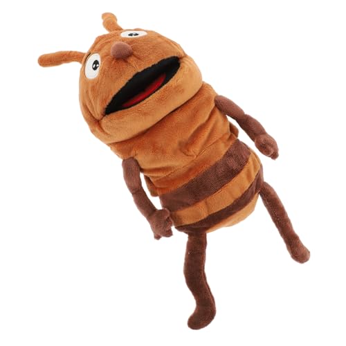 SUPVOX Ant Handpuppe aus Weichem Plüsch mit Beweglichem Mund Waschbar und Sicher Interaktives für Motorik Kommunikation und Kreativität Teilig SUPVOX Ant Handpuppe aus Weichem Plüsch mit Beweglichem Mund Waschbar und Sicher Interaktives für Motorik Kommunikation und Kreativität Teilig von Supvox