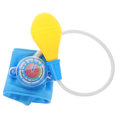 SUPVOX Arzt Spielset aus Robustem Kunststoff Realistisches Rollenspiel Zubehör mit Blutdruckmessgerät Injektor und Infusionsbeutel Pädagogisches Doktorspielzeug für Jungen und Mädchen Ab von Supvox