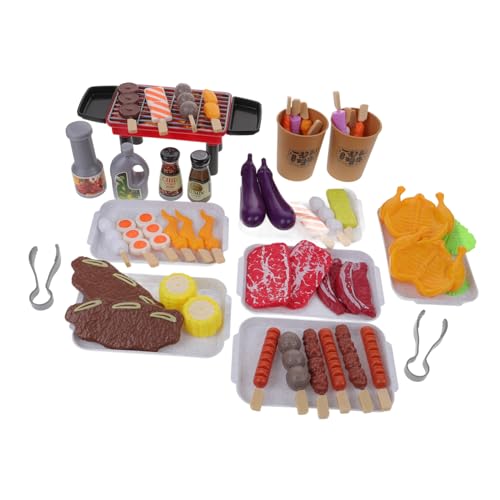 SUPVOX BBQ Grillspielzeug mit Sicherem Abs Material und Simuliertem Rauch Kindgerechtes Grill Kochspielzeug für Junge Mädchen zur Motorischen SUPVOX BBQ Grillspielzeug mit Sicherem Abs Material und Simuliertem Rauch Kindgerechtes Grill Kochspielzeug für Junge Mädchen zur Motorischen von Supvox