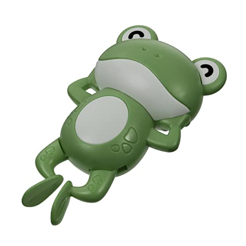 SUPVOX Badespielzeug Frosch Grün Badewanne Wasserspielzeug Kreatives Lernspielzeug Für Junge Mädchen Badspaß Dusche Pool von Supvox