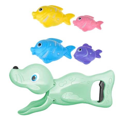 SUPVOX Badewannenspielzeug mit Bunten Meeresbewohnern Leichtes Schwimmendes Wasserspielzeug für Junge Mädchen und Kleinkinder Ergonomisch Geformt Interaktives Fangspiel für Badezeitspaß von Supvox