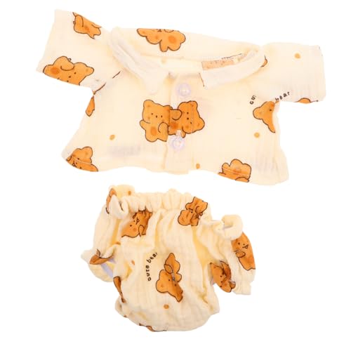 SUPVOX Bärenkleidung aus Weiche Austauschbare Schlafanzüge für Kleine Kuscheltiere Niedliche Outfit Accessoires für Stoffbären für DIY Puppen und Kuscheltiere SUPVOX Bärenkleidung aus Weiche Austauschbare Schlafanzüge für Kleine Kuscheltiere Niedliche Outfit Accessoires für Stoffbären für DIY Puppen und Kuscheltiere von Supvox