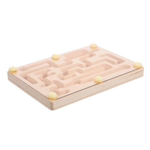 SUPVOX Balance Labyrinth Holzspielzeug für Pädagogisches Bead Maze Puzzle Konzentration und Gleichgewicht Langlebiges Sicheres Motorikspielzeug für Jungen und Mädchen SUPVOX Balance Labyrinth Holzspielzeug für Pädagogisches Bead Maze Puzzle Konzentration und Gleichgewicht Langlebiges Sicheres Motorikspielzeug für Jungen und Mädchen von Supvox