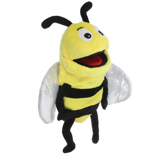 Supvox Plüsch-Biene-handpuppe Für Junge Mädchen Weicher Plüsch-Tier-handpuppe Cartoon-Storytelling-Spielzeug Interaktive Puppe Für Rollenspiele Supvox Plüsch-Biene-handpuppe Für Junge Mädchen Weicher Plüsch-Tier-handpuppe Cartoon-Storytelling-Spielzeug Interaktive Puppe Für Rollenspiele von Supvox