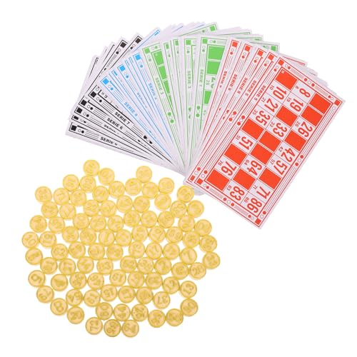 SUPVOX Bingo Schachspiel Holz Set Logisches Gesellschaftsspiel für Erwachsene und Langlebiges Brettspiel für Partys und Familienspiele Vielseitiges Interaktives Strategiespiel SUPVOX Bingo Schachspiel Holz Set Logisches Gesellschaftsspiel für Erwachsene und Langlebiges Brettspiel für Partys und Familienspiele Vielseitiges Interaktives Strategiespiel von Supvox