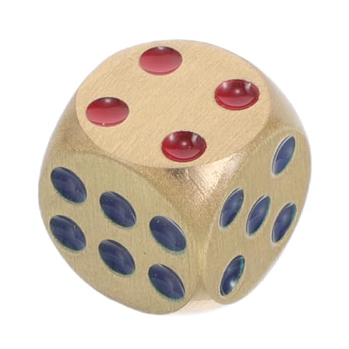 SUPVOX Brass Würfel für Brettspiele Bunte Polierte Metallwürfel für DIY Projekte und Tischspiele für Poker Partys und Lehrreiche Anwendungen SUPVOX Brass Würfel für Brettspiele Bunte Polierte Metallwürfel für DIY Projekte und Tischspiele für Poker Partys und Lehrreiche Anwendungen von Supvox