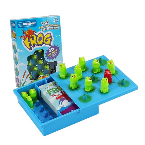 SUPVOX Brettspiel Lernspielzeug Logik Denkspiel Frühförderung für Kleinkinder Ab Jahren Pädagogisches Schachspiel aus Sicherem Fördert Konzentration und Hand Augen koordination von Supvox